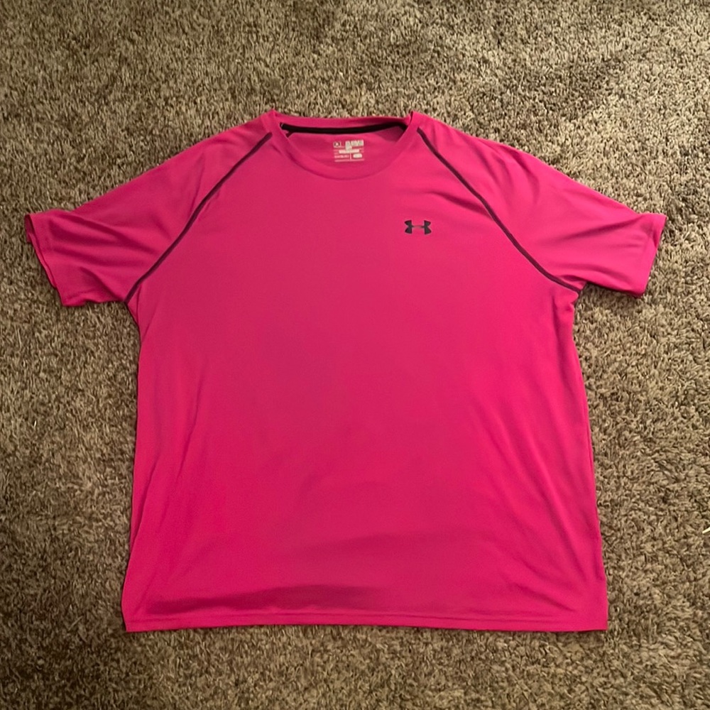 Pink Under Armour T Shirt